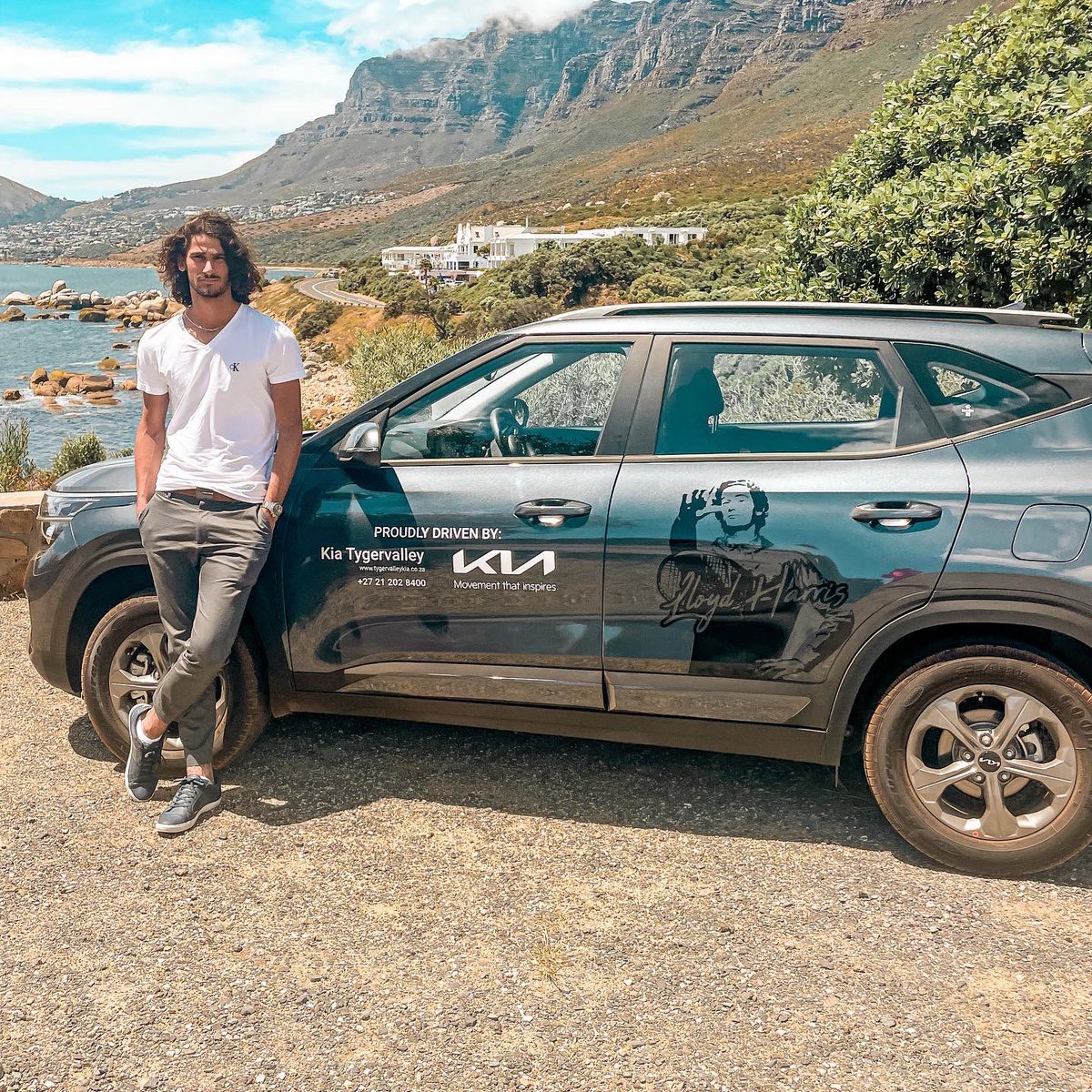 It’s great being back home and thanks to @kiasouthafrica and their Tygervalley dealership for the ride whilst I’m in #capetown • • • • #kia #movementthatinspires #kiasouthafrica