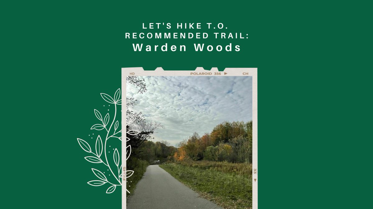 One of our favourite trails in the city is the Warden Woods trail in Scarborough where you can explore the beauty of the woods while walking along the Gus Harris Trail. Consider checking it out one weekend when you're in need of a nature fix! #letshiketo #hikingintoronto