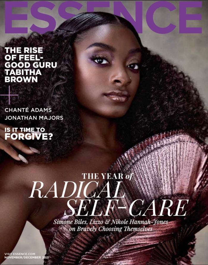 xonecole's tweet image. Whew! @Simone_Biles covers Essence and this melanin, this cover, this power...whew! We love to see it! ❤️🍫😍 (Cover: @Essence)
