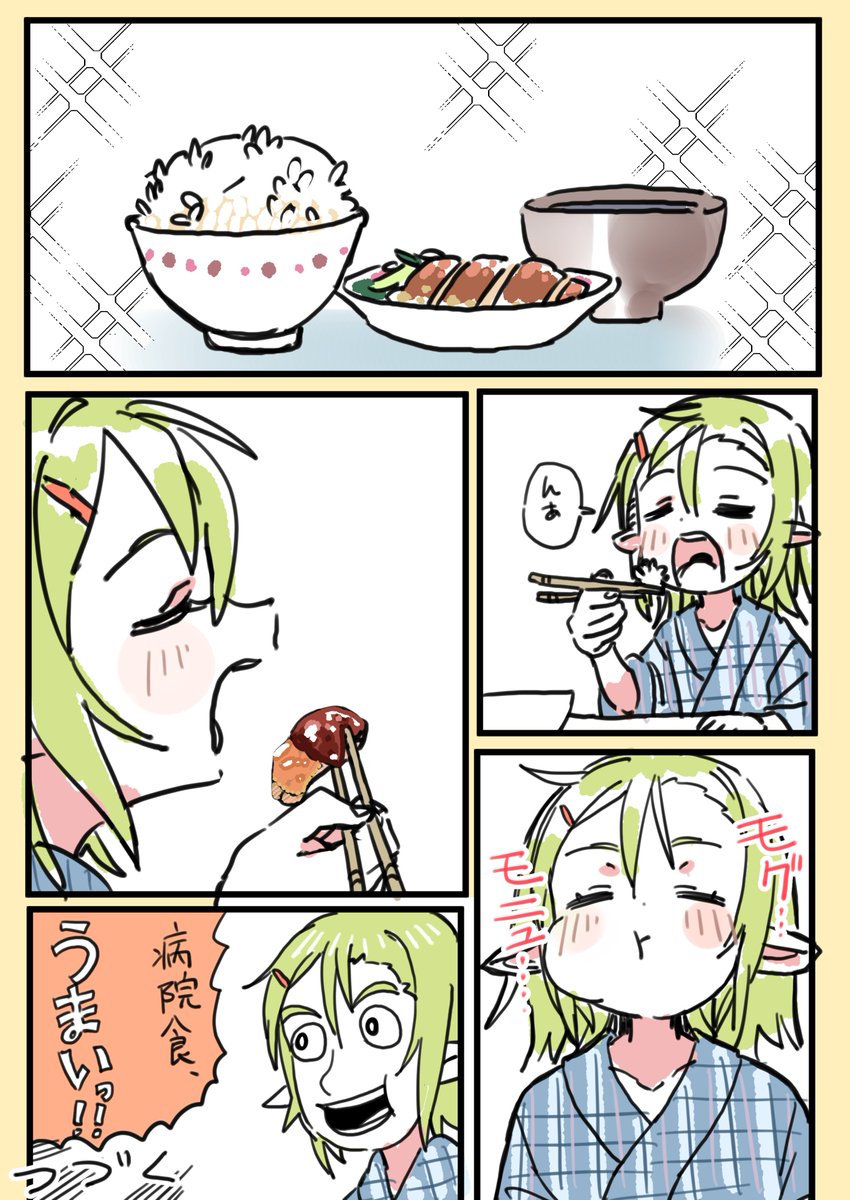 できた。ザクロちゃん入院絵日記その2が。 