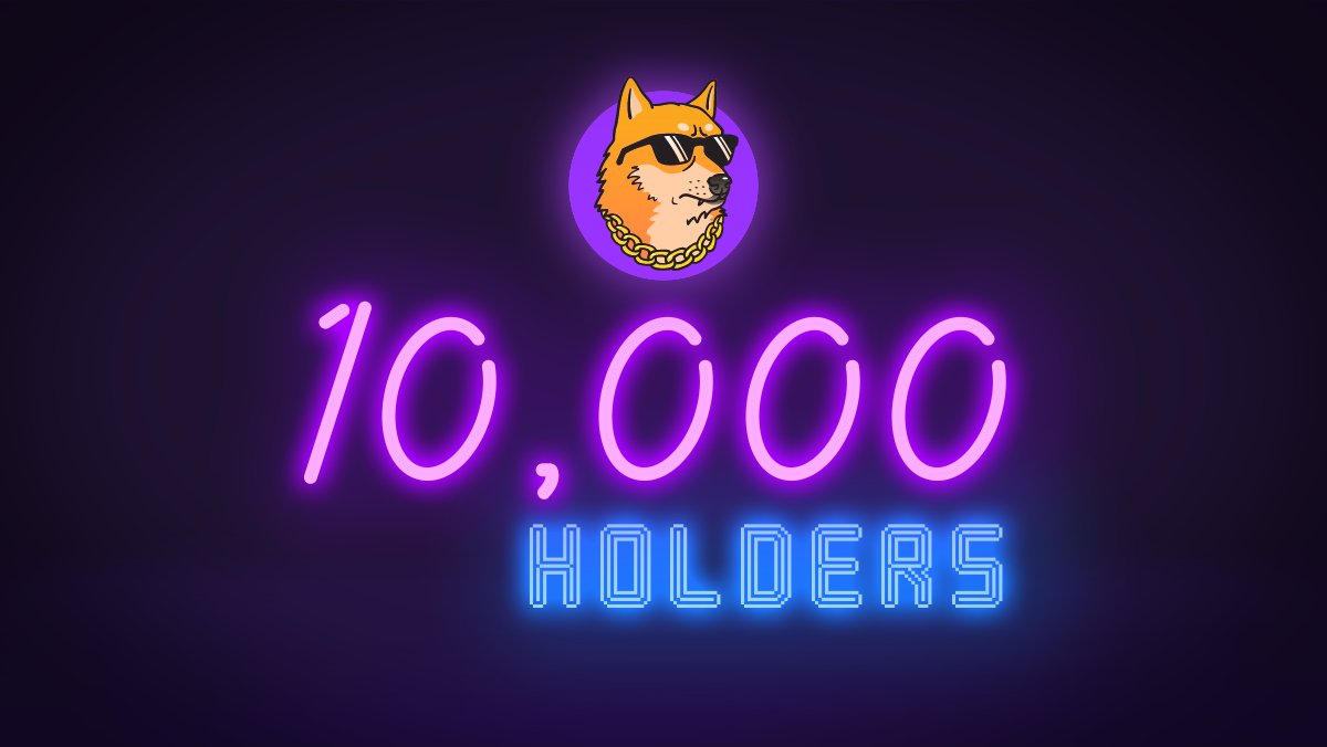 Boss__Token's tweet photo. Today $BOSS Token reached 10,000 holders!🎉 https://t.co/DG6SWcfq0a