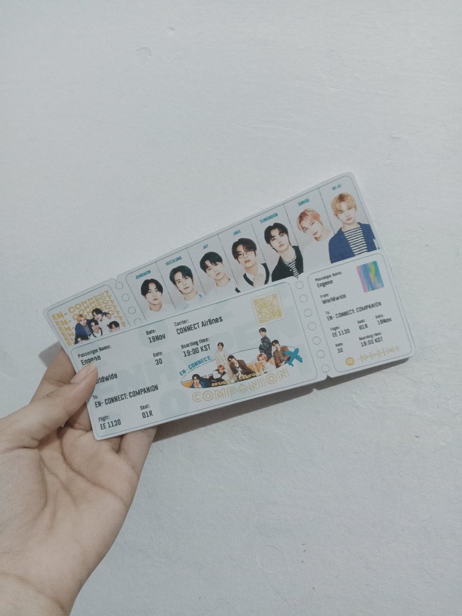 somelovefromyoi's tweet photo. some en-connect: companion printables u would really love ! ☻

- en-connect: companion wristband by @enhaonfilm 
- en-connect: companion mock ticket by @euforiyaa 
- en-connect: companion day one &amp; two pass by @enhypenupdates 
- en-connect: companion id pass by @enhypenupdates https://t.co/TTG09Be5fW