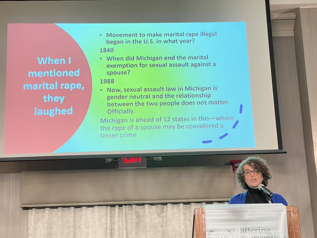 bisc_mi's tweet photo. Now speaking is @fontes_ph speaking on sexual coercion and abuse in domestic violence #CoerciveControl #BISCMI https://t.co/VLTH8hlOFT