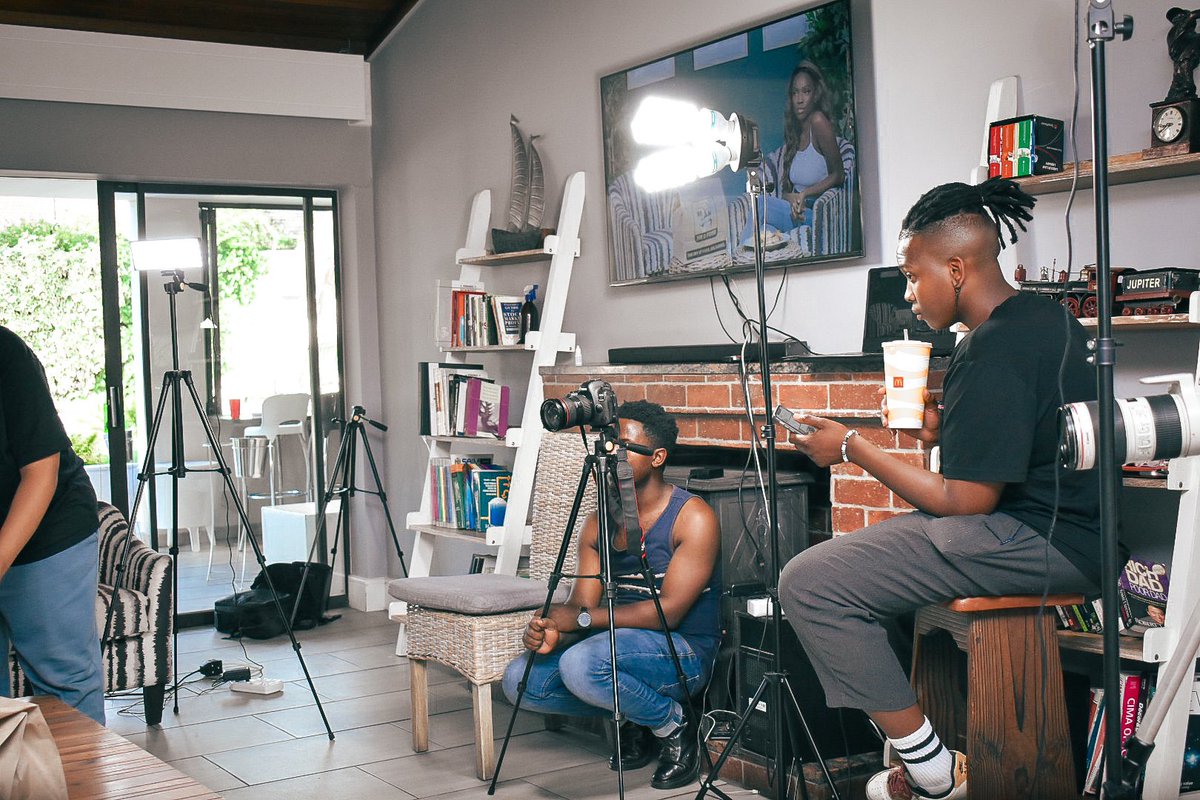 ThatoRampedi's tweet photo. Ekse Shap Fede! Iβm so excited to announce that SEASON 3 of #LookingForMjolo IS HERE! We have partnered up with @mrdfood to take the production to another levol! Catch the first epsiode on the 25th of November on YouTube at 09:00! #DigInWithMrDFood #MrDFood https://t.co/DqF4YbbMny