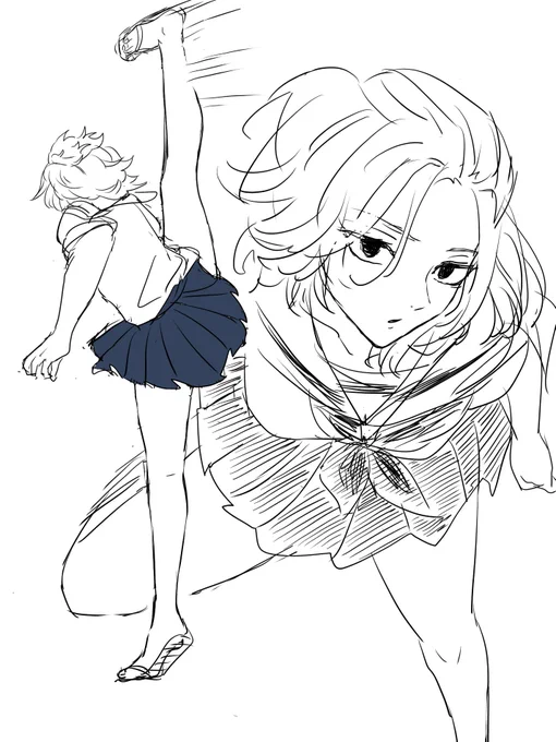 落書きマ女体化♀ 