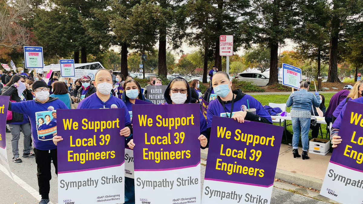 calvinkskinnerj's tweet photo. Kaiser Fremont #Strikesgiving https://t.co/Vrg3DOq7yg