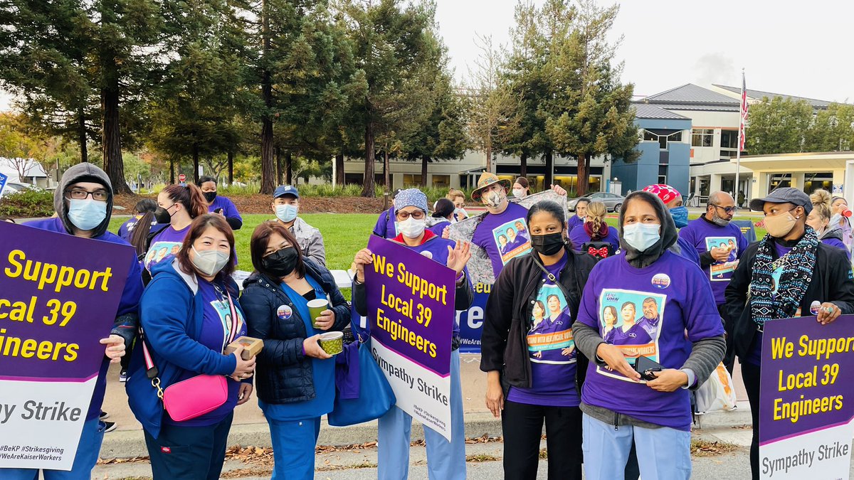 calvinkskinnerj's tweet photo. Kaiser Fremont #Strikesgiving https://t.co/Vrg3DOq7yg