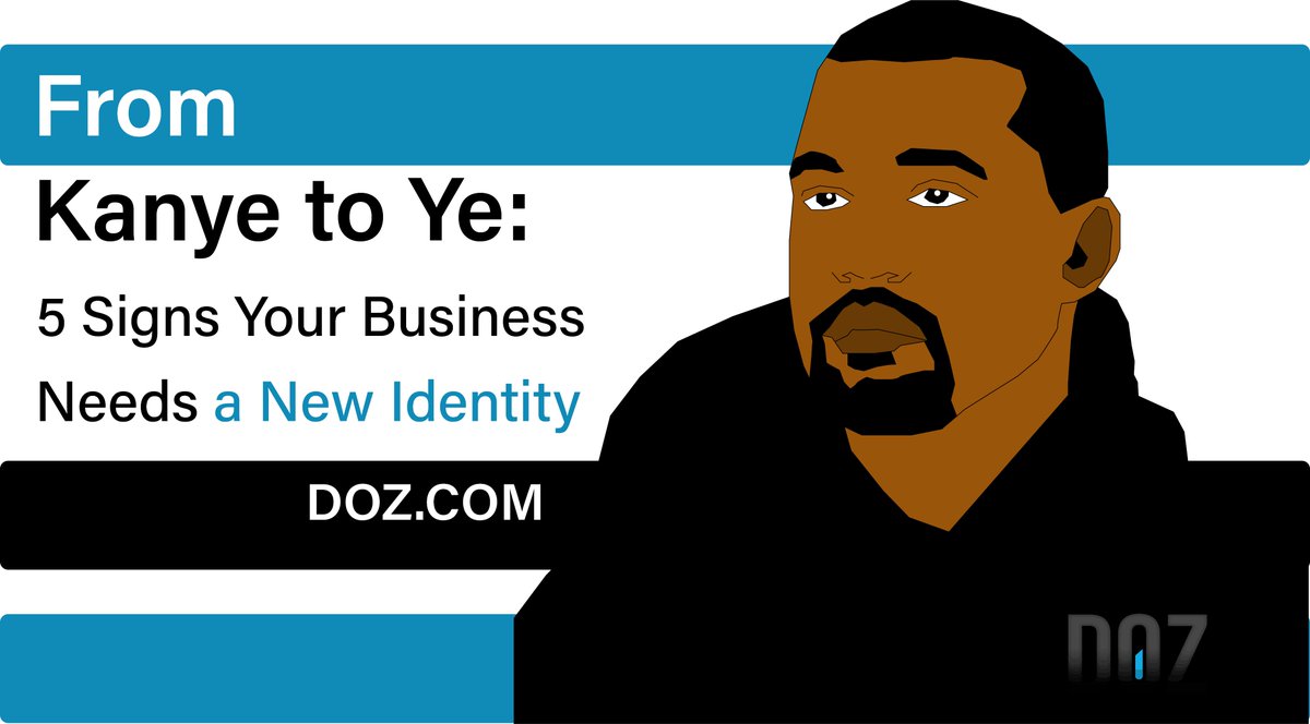 The DOZ Team has a theory regarding <a href="/kanyewest/">ye</a> name change. We believe that 5 major life events led him to change his name. Thus, if your business is undergoing similar situations, you might wanna rethink your business identity. 👀 doz.com/marketing-reso…