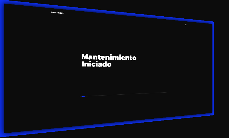 project_2028's tweet photo. Hemos iniciado un mantenimiento en nuestra web principal (https://t.co/HXMliwBC3M)

Predecimos que no durara mucho, en nada sacaremos un comunicado. https://t.co/Sh1SFNrzCx