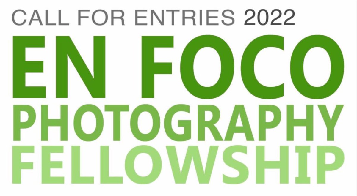 CALL FOR SUBMISSIONS: If you were planning on applying for <a href="/enfoco/">En Foco, Inc</a>'s Photography Fellowship, hop to it! The DEADLINE is TODAY! enfoco.org/submission-gui… #photography