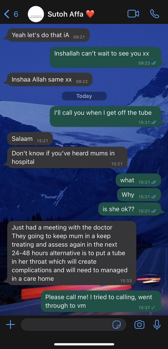 k8sctl's tweet photo. Please please make dua for my mum, I know I have asked many of times but my mums need all the duas she can attain. JazakAllah Khair. https://t.co/g0WSSlB05v