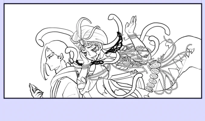 おおおお前この作画コストの権化が…!!!
(訳:久々にオバジャミ描いて死にました) 
