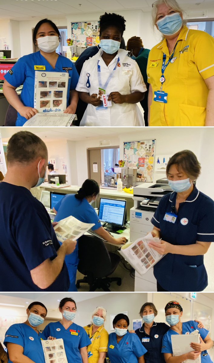 PtSayson's tweet photo. Our ever wonderful colleagues in @BartsHospital @NHSBartsHealth pulling out all the stops for #StopThePressure Ulcer Day! Our @TVSBartshealth with @LINET_UK @Moving_Handling @BH__Academy have been raising awareness of the risks and causes of pressure ulcers for our patients. https://t.co/d4Aondh8yW
