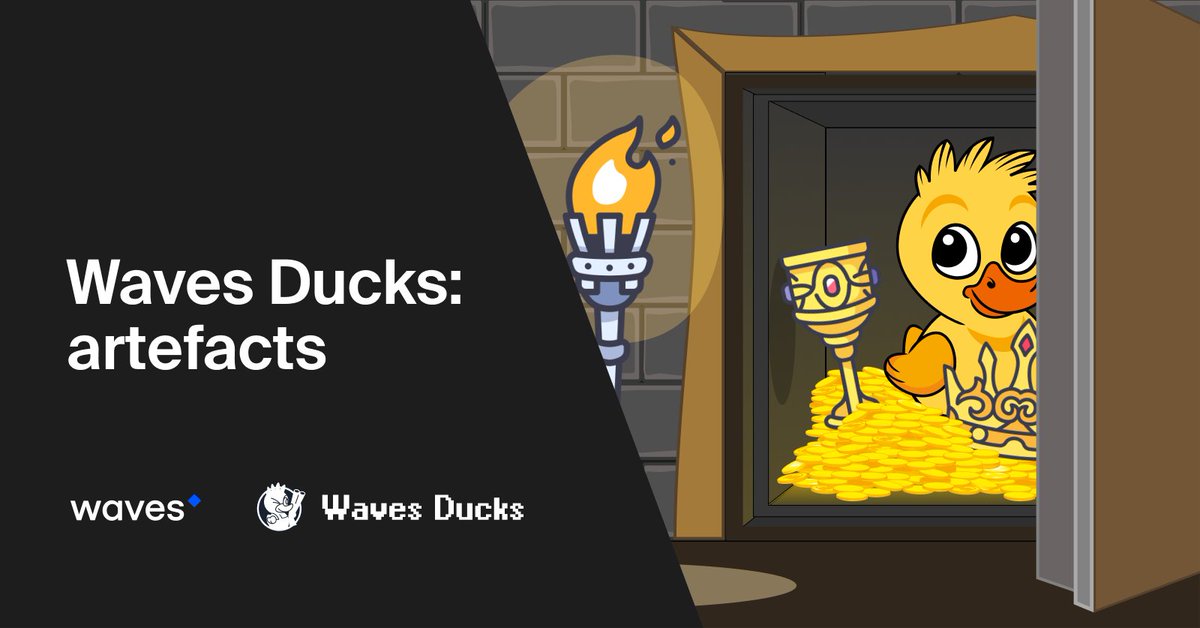Waves Ducks artefacts (your farms' boosters🔥) are being packed into loot boxes! 

Let's get 300 of them in the coming sale, the countdown has already begun. 

Please, note that all artefacts can be sold to other players. Check this bomb and get excited 👉 wavesducks.com/items