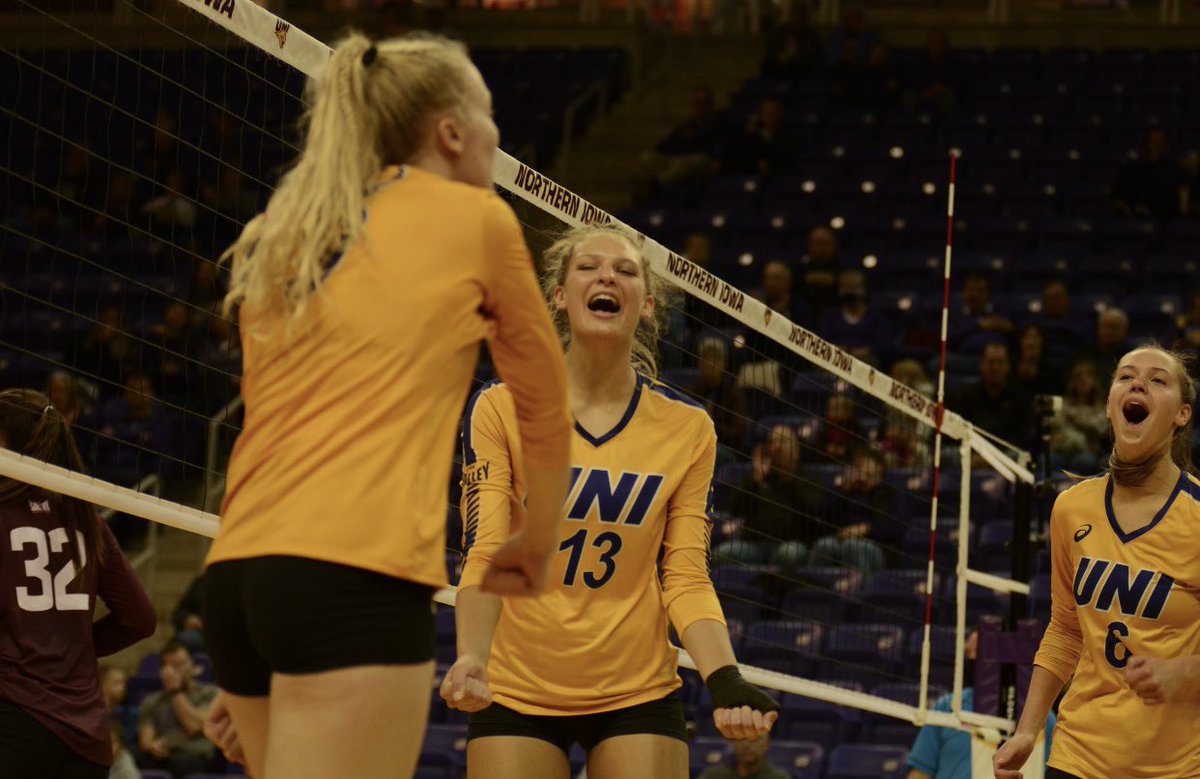 UNI Volleyball tweet media