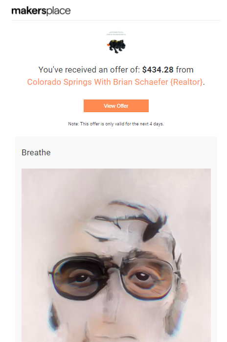 YEEEAAAH New bid! at <a href="/makersplaceco/">MakersPlace</a> !!!
Thanks Brian for support ANOMALIA collection ;)
#nft #art #cryptoart