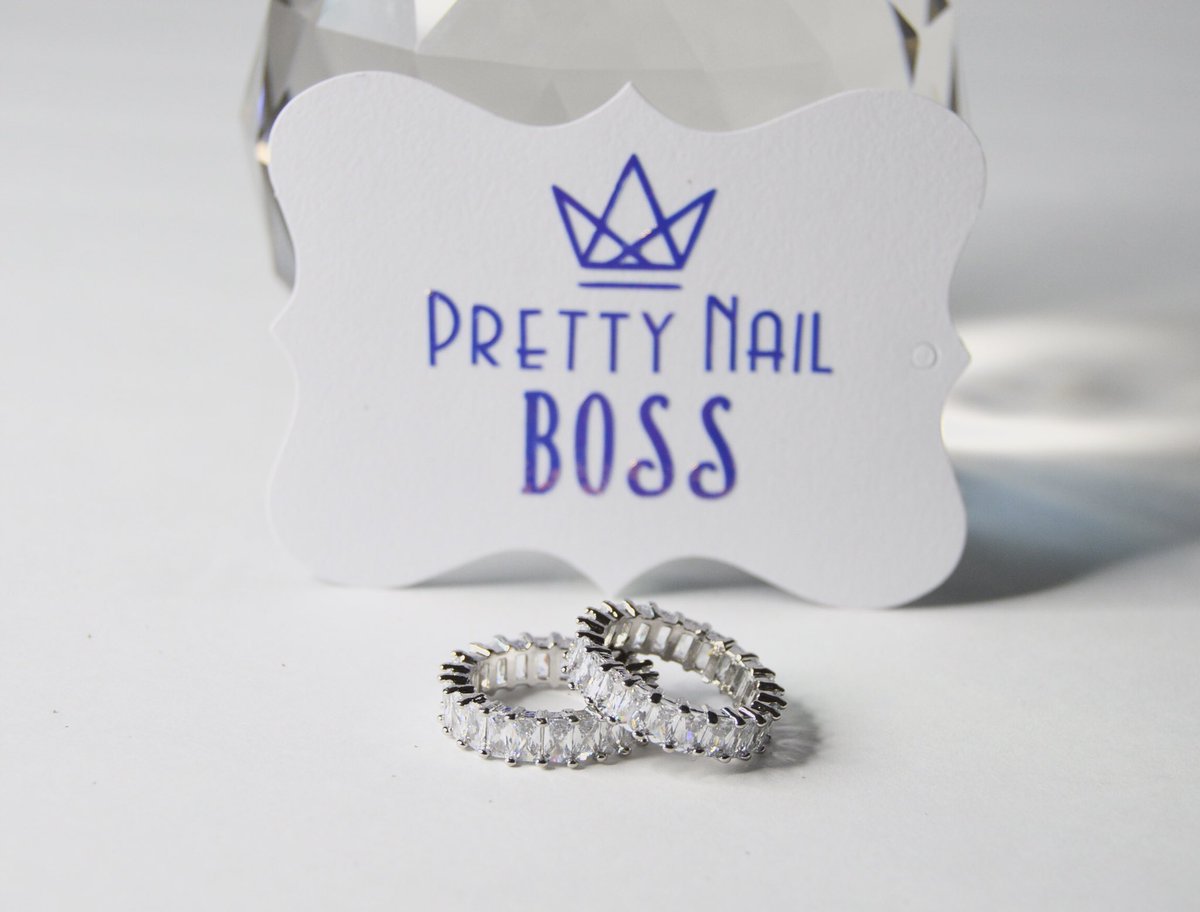 Ring Ring!  Your 💍 is calling!😏

Grab yours today! Link in the bio! 😉

#prettynailboss #pnbjewelry #eternityrings #giftideasforher #stackedrings