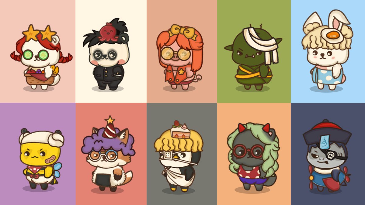 🍉🍉NEW DROP NOW ! ! ! 🍉🍉
NFT can play!!! 
Mix your costume and enjoy on the website.

OpenSea: opensea.io/collection/mor…
Let's play!! moremoreanimal.web.app
Discord : discord.gg/VEGAAB5mQg

#ThaiNFT  #NFTCommunity #NFTdrop #OpenSeaNFT #NFTcollectable
#NFT #nftcolllector #NFT
