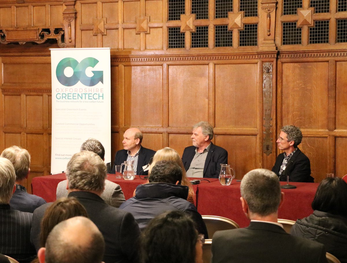 As part of the <a href="/Ox_Greentech/">Oxfordshire Greentech</a> Conference, we invited past #EP50 award winners @_pivotpower, <a href="/greencorehomes/">Greencore Homes</a> @parkandchargeOx to join a Q&amp;A as representatives of #Oxfordshire's impressive clean energy innovation capabilities. #COP26 @Ox_Futures