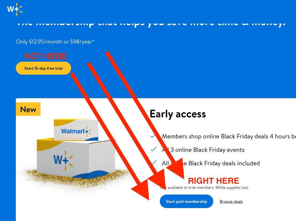 mattswider's tweet photo. 🚨Your next chance @ a big PS5 + Xbox restock: Walmart on Monday – IF u have a paid Walmart+ account ($13/mo or $98/yr – free trial WON'T grant u early access to W+ Black Friday deals)

➡️Get Walmart+ https://t.co/r7iCqxA63r
#affiliate

Best Buy was REGIONAL, this'll be NATIONAL https://t.co/nK7jrWRSGd