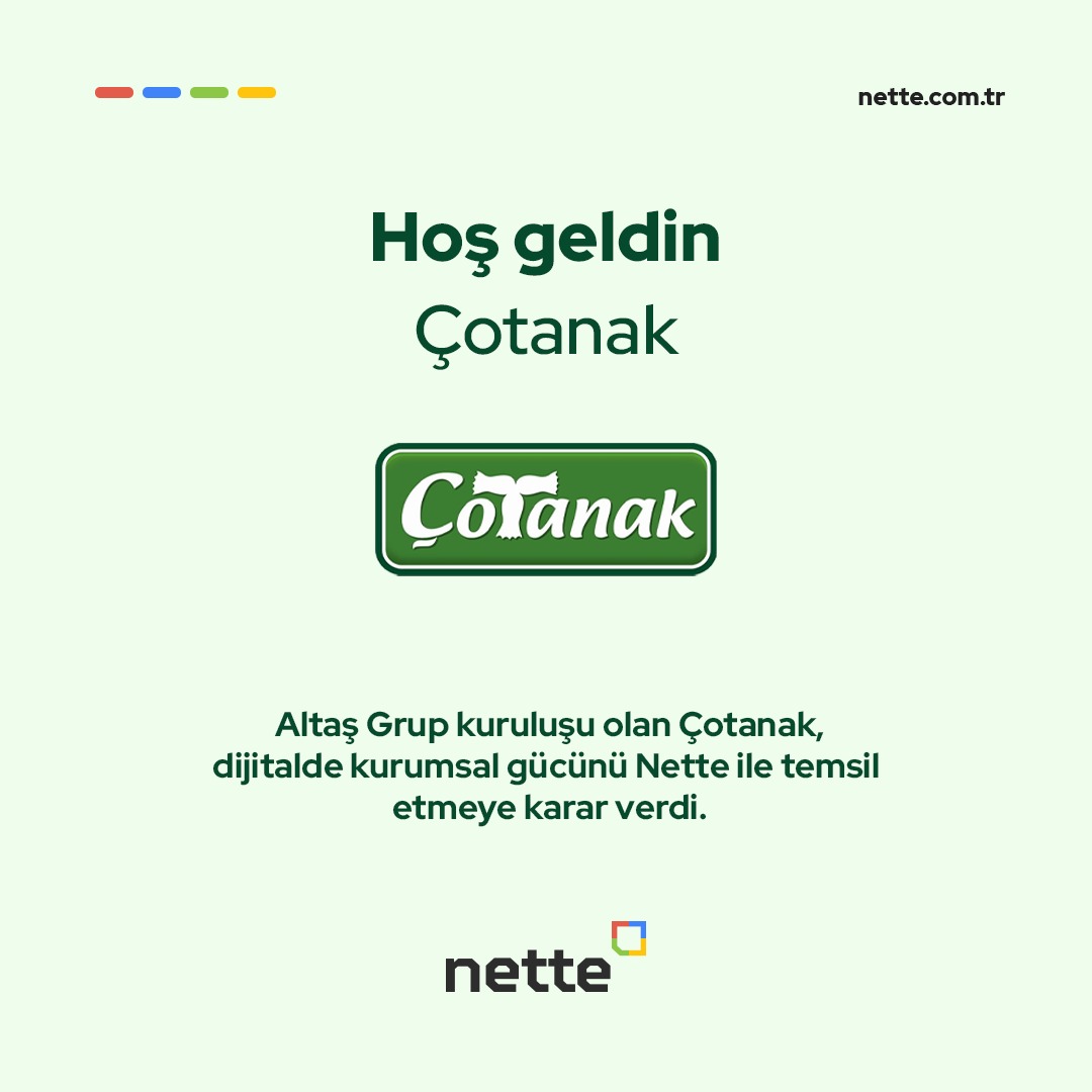 netteinteractiv's tweet photo. Nette Ailesine Hoş Geldin Çotanak!

Altaş Grup kuruluşu olan Çotanak, dijitalde kurumsal gücünü Nette ile temsil etmeye karar verdi.

#nette #netteinteractive #agency #digitalagency #çotanak #dijitalpazarlama #yazılımajansı #yazılım #software #pazarlama #seo #dijitaldönüşümajansı https://t.co/PJkFrteDil