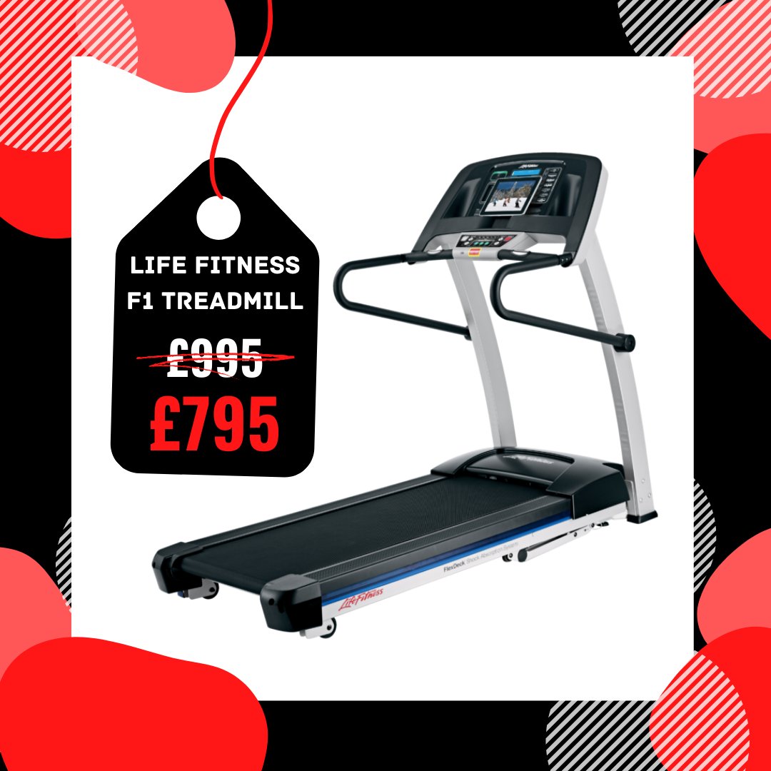 AmazonLeisureUK's tweet photo. ⬇️ BLACK FRIDAY PRICE DROP ⬇️

Life Fitness F1 Treadmill is now £795.00

Shop on our website: https://t.co/92KDJUZzLs https://t.co/q69GCSn3eY