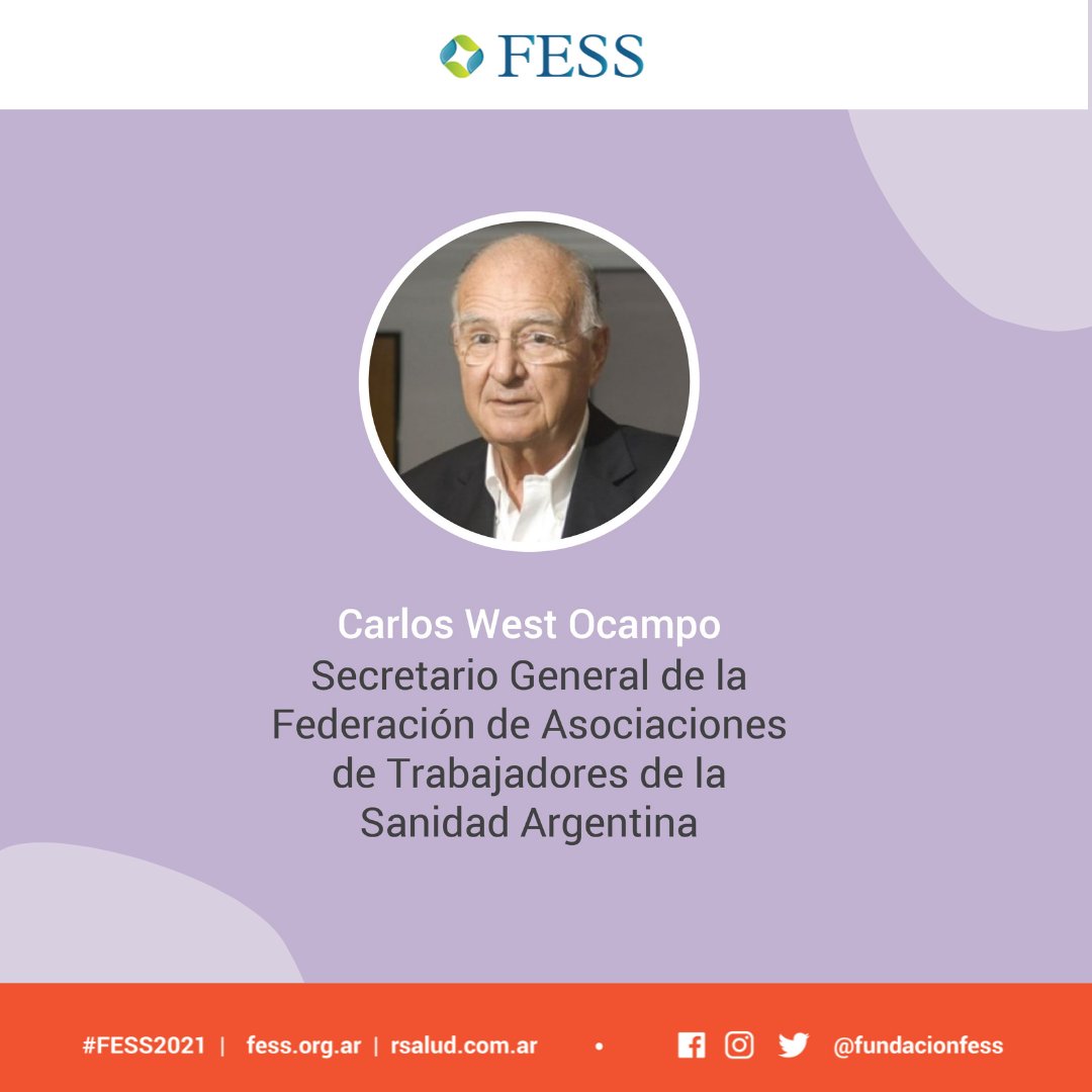 #FESS2021 El jueves 25 de noviembre realizaremos nuestra 10º Jornada sobre Responsabilidad Social en Salud y Medio Ambiente: "Dilemas de la Salud". Participarán #CarlosWestOcampo y <a href="/FernanQuirosBA/">Fernán Quirós</a> Más información en fess.org.ar