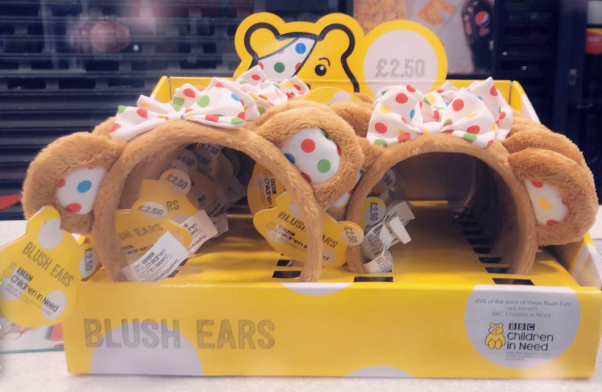 PortTalbot's tweet photo. It's #ChildreninNeed2021 tomorrow, and you can help the fundraising with Pizza Hut!

You'll find Pudsey ears for sale in our Neath and Port Talbot stores, so you can use your spare change for a good cause and bag some snazzy pudsey ears!

#pizzahut #childreninneed  #PortTalbotNPT https://t.co/Jbsi3e51WG