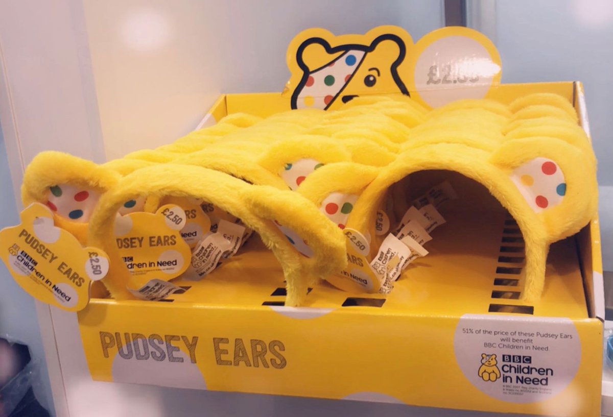 It's #ChildreninNeed2021 tomorrow, and you can help the fundraising with Pizza Hut!

You'll find Pudsey ears for sale in our Neath and Port Talbot stores, so you can use your spare change for a good cause and bag some snazzy pudsey ears!

#pizzahut #childreninneed  #PortTalbotNPT