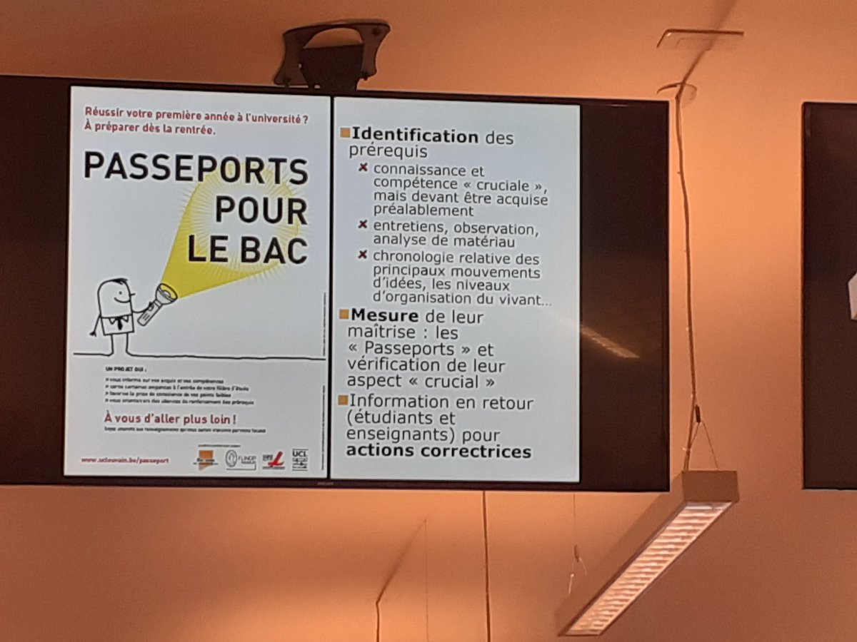 CTempier's tweet photo. #AIPU JE Amiens France sur transition lycée-université. Pré-requis ou pré-acquis avec Marc Romainville. Bac = Bachelor https://t.co/kykbIgscKA