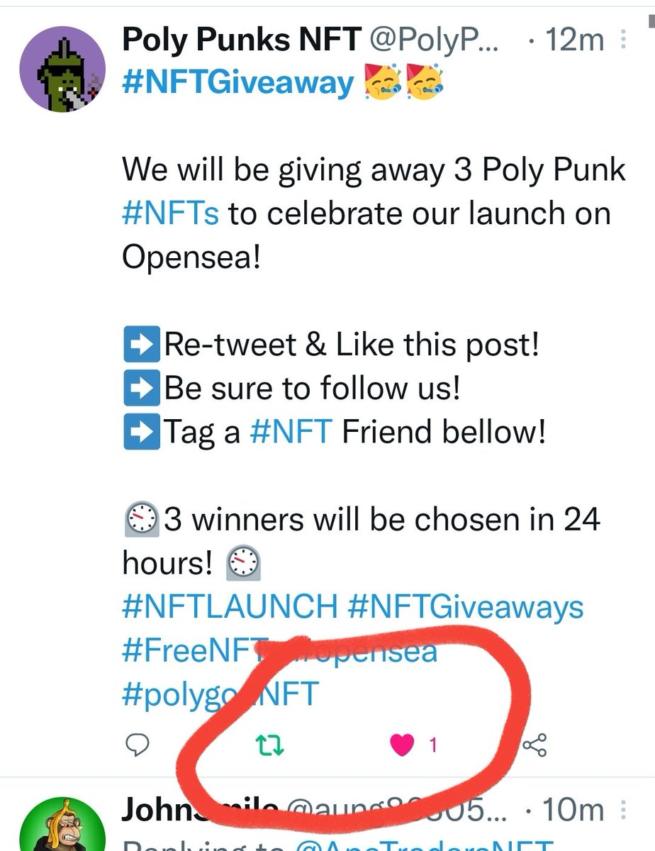 larrysmithmedia's tweet photo. @PolyPunksNFT Liked, Retweeted, and Following with anticipation!
@NFTFolks 
@Nftloverz https://t.co/KKYPRdEDNY