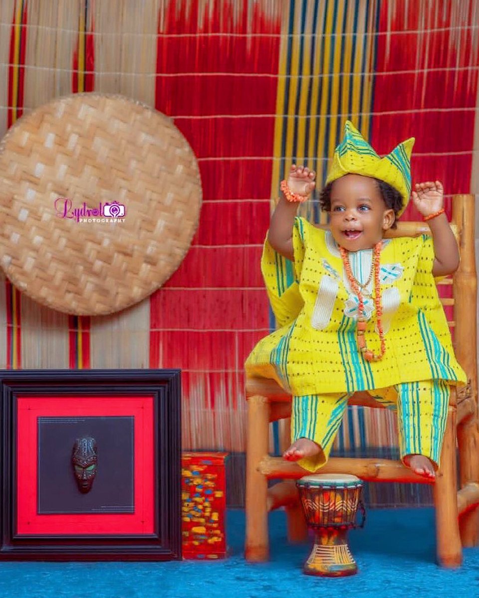 BcrWorldwide's tweet photo. ‘He is an answer to many prayers’ Ooni of Ife celebrates his prince, Tadenikawo as he clocks one ❤️ https://t.co/WTULF6WCuZ