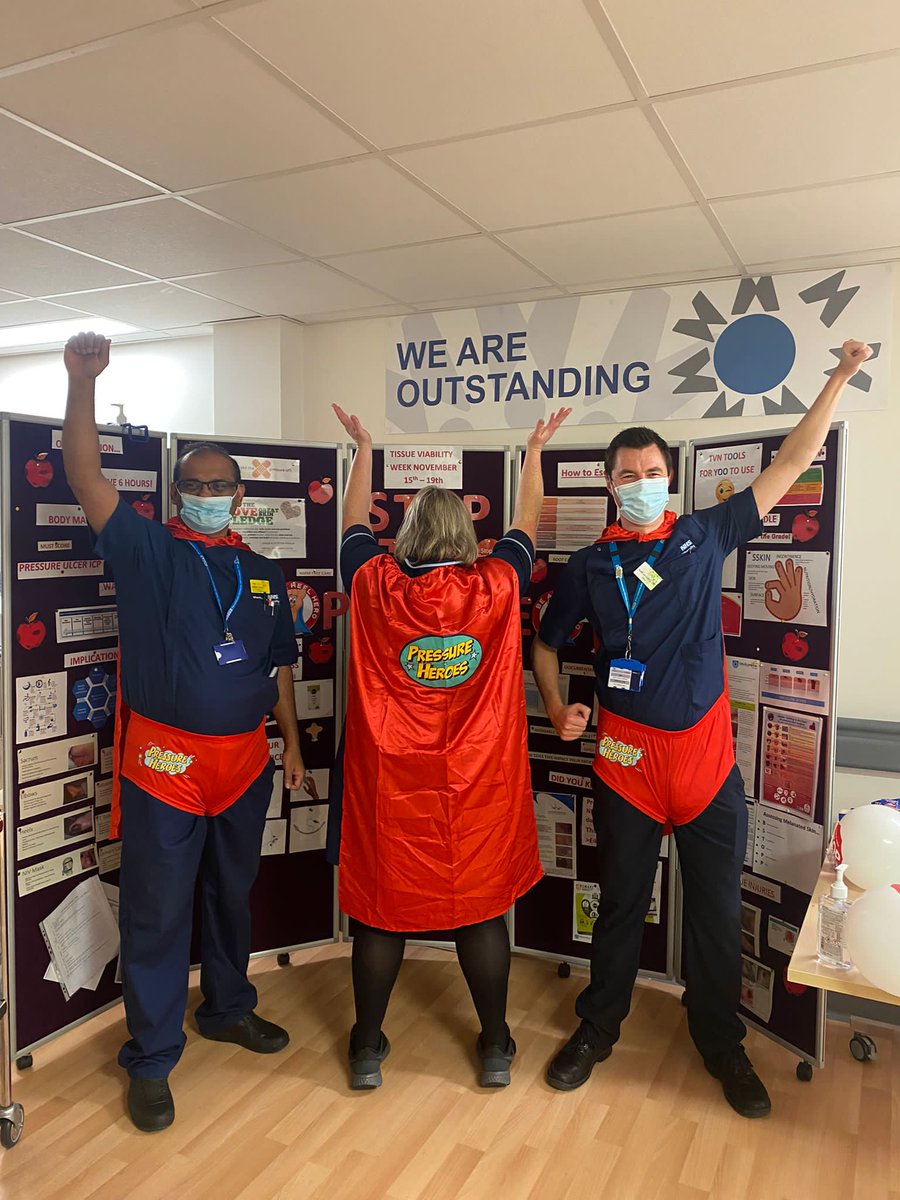 CMFT_IPCTV's tweet photo. Adult Critical care taking up the challenge. Cakes/ Pressure hero's and game playing all to improve staff knowledge on protect patients skin #stoppressureulceration #loveskin #reducingpatientharm https://t.co/kHcnTlv0ky