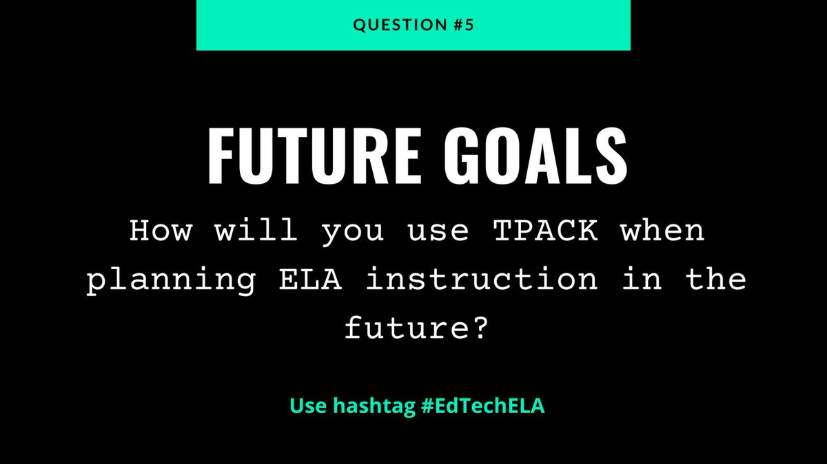 MxKnows's tweet image. TPACK was something new for many of you. It is a great model to align with other frameworks! What are your personal goals? #EdTechELA #TechnologyInnovators