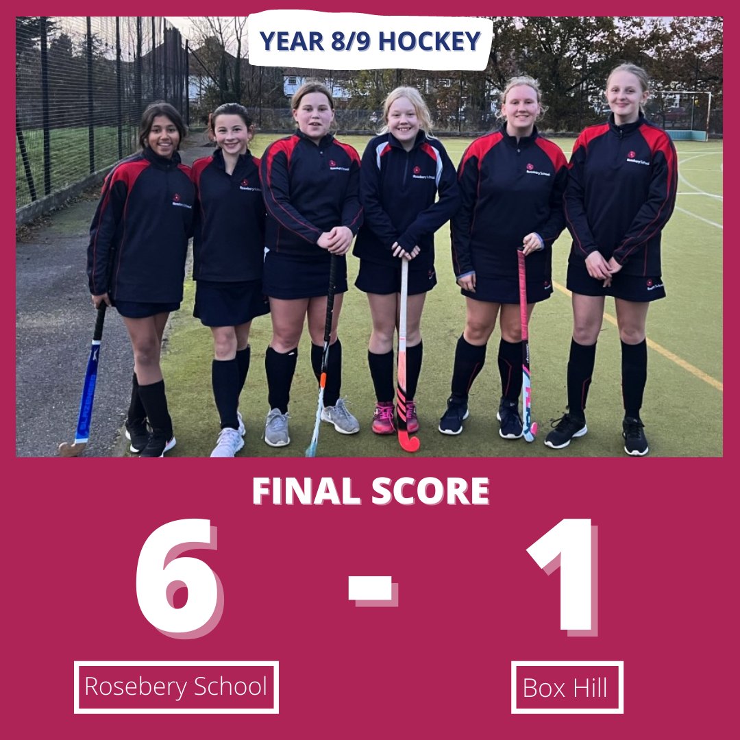 Rosebery School on Twitter "Great home victory for the Year 8/9