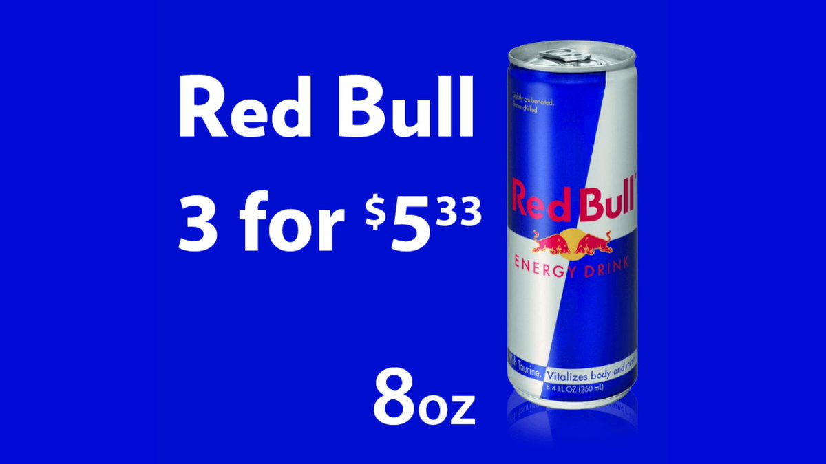 Red Bull is the only way to get through these long, dark days! November Pridestar App deal! Get the app here: pridestores.com
