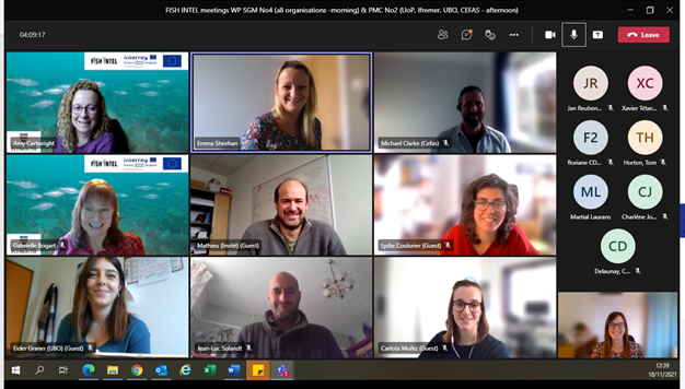 fish_intel's tweet photo. ✅Today we had our 4th @fish_intel Steering group meeting with all our project partners. Great to hear all about the progress so far, well done team #FISHINTEL! 👏👏
@Channel_Manche #ERDF 🇪🇺 https://t.co/OyvYtYkX1M