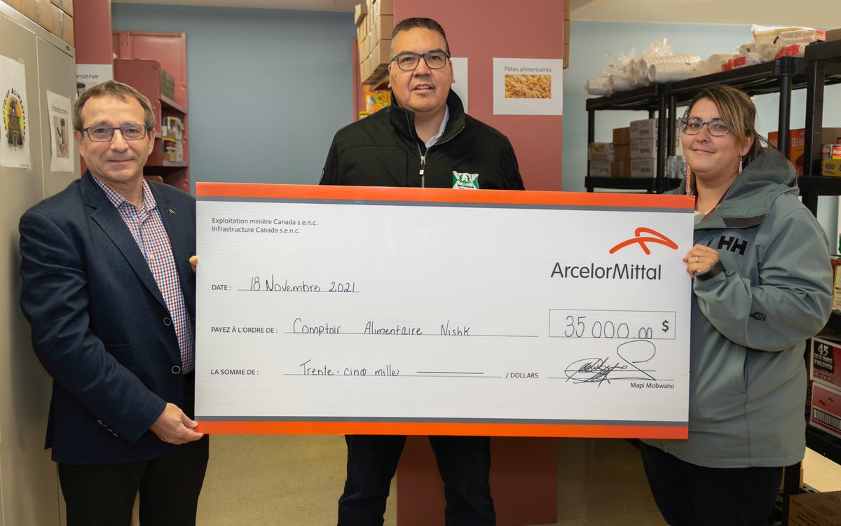 ArcelorMittal Mines et Infrastructure Canada tweet media