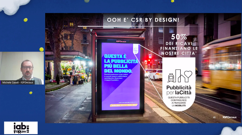 alebin8's tweet photo. 🔵#IABForum2021 #workshop #DOOH

➡️BACK TO OUT OF HOME⬅️

🗣️Michele Casali: <<Sicuramente bisogna sfruttare il #phygital. Ad oggi "Out is the key", molto più che in passato>>. https://t.co/HwazBVuNDl