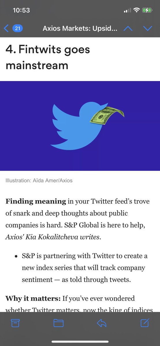 BenzoRickert's tweet photo. Score one for BENZO and the like. Fintwit Matters! #SP500 #fintwit #spglobal https://t.co/0B9cb2HfGW