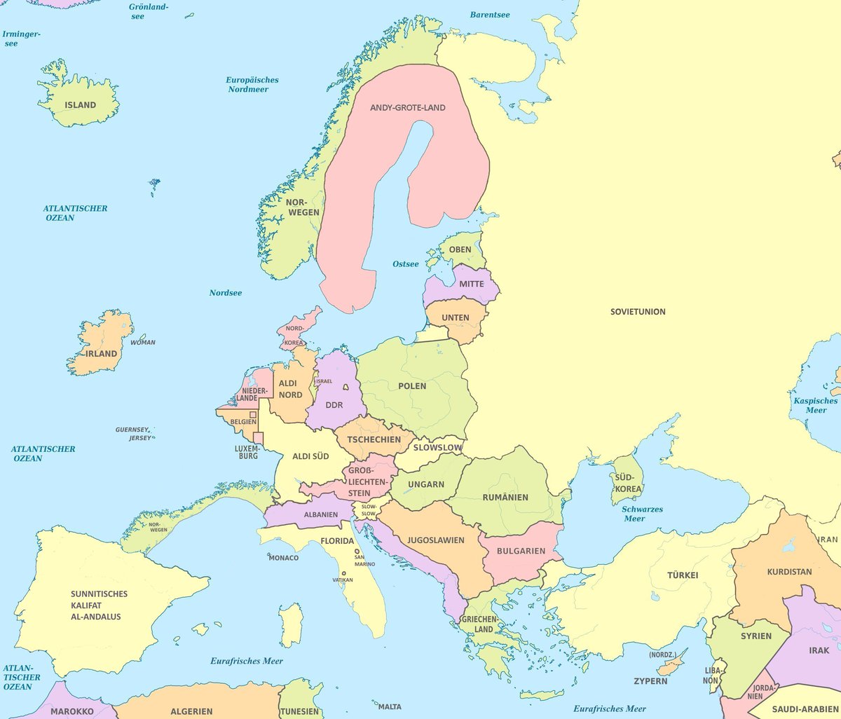 Europa aber ich werde die Karte entsprechend der drei Drukos mit den meisten Likes bearbeiten Tag #7.

(es werden nur drukos berücksichtigt, die auch rt gönnen sonst sinds immer die gleichen 3 leute)

Änderungen zu gestern sind in den Drukos