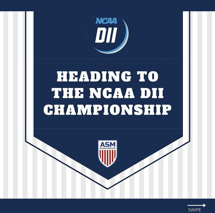 ASMSoccerTeam's tweet photo. Good luck to all ASM athletes in the 2021 NCAA DII Men’s Soccer Championship! ⚽️ 🏅

 #asmsportsgroup #asmscholarships
#collegesoccer #asmathlete #soccer https://t.co/ZZjEuALksq