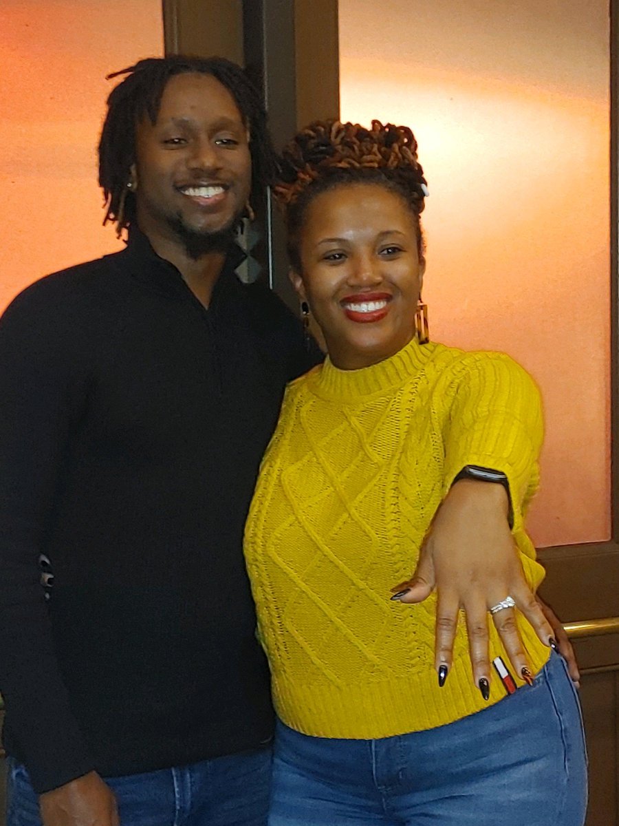tbsaa's tweet photo. On behalf of TBSAA, congratulations to Maya and Keion on their November engagement! We wish you the best! #alumninotes #alumniexperiences #alumniengagements https://t.co/ZoDB3yqHqm