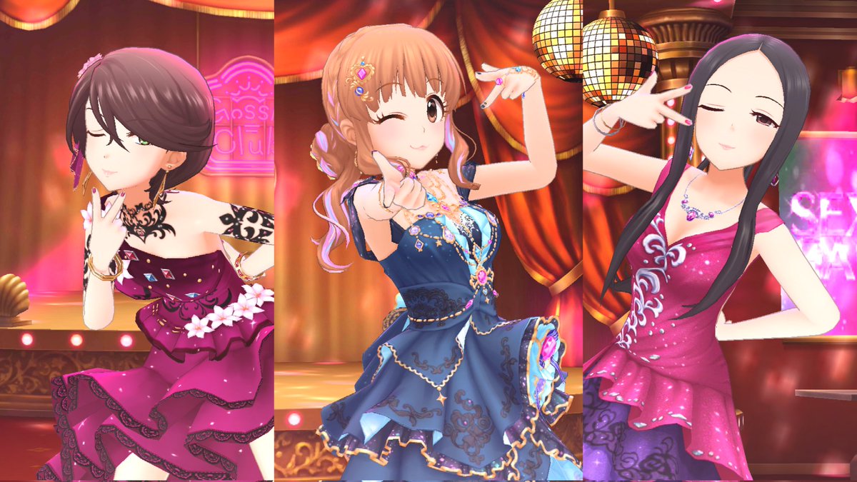 higucchi_anime's tweet photo. きらりも新衣装で大人っぽくなって、お姉さま達の仲間入りですね✨
#諸星きらり #篠原礼 #柊志乃
#デレステ #GossipClub https://t.co/uIubswZuym