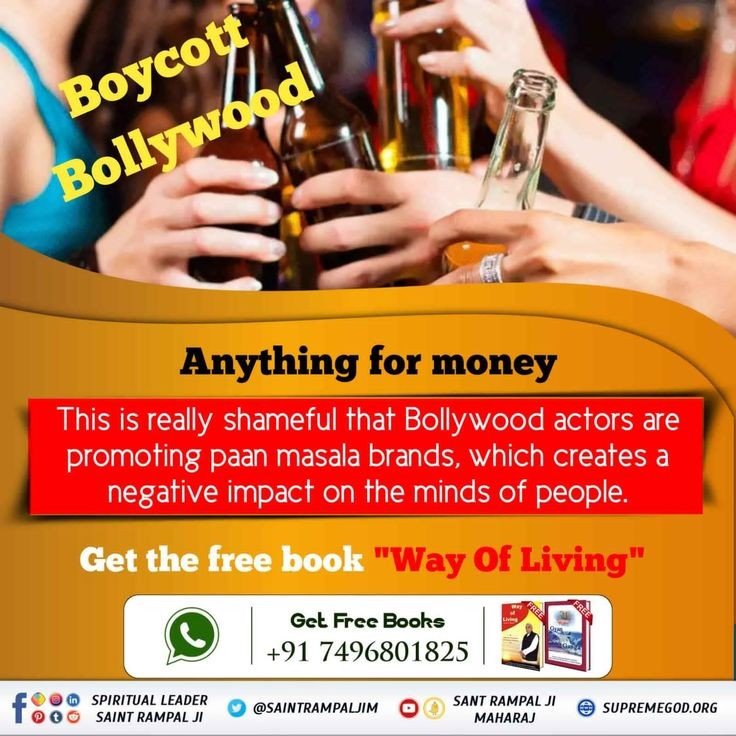 #GodMorningThursday
🛑🛑
Bollywood stop vulgarity must read the book way of living/Jeene Ki Raah. the unrest in house will in sons and daughter in Laws will serve their parents extraordinary.
<a href="/SaintRampalJiM/">Sant Rampal Ji Maharaj</a> 
Visit, satlok aashram YouTube channel