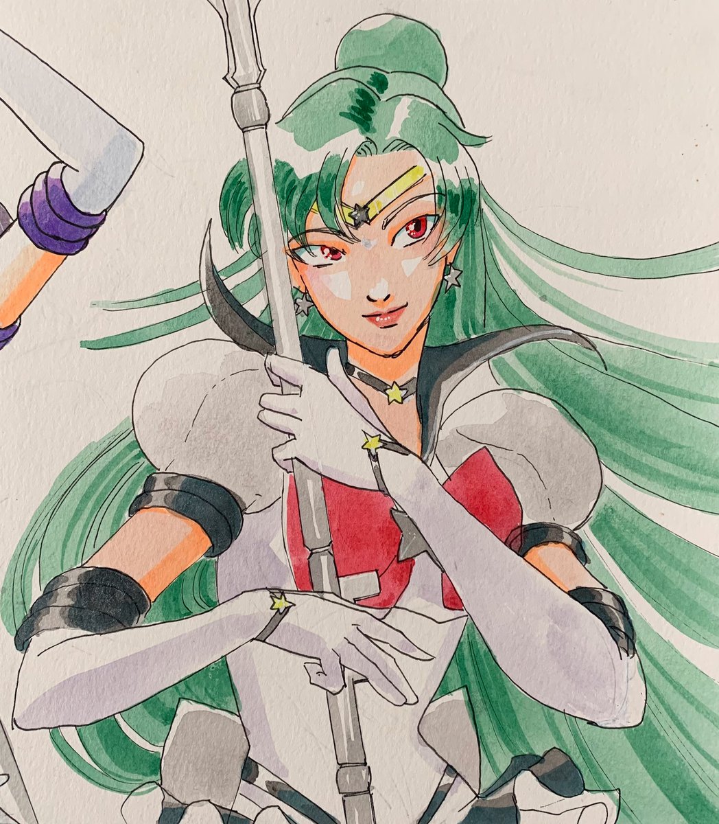 DesenhoOlha's tweet photo. Sailor Pluto. #SailorMoon https://t.co/BCdcRhKJUM