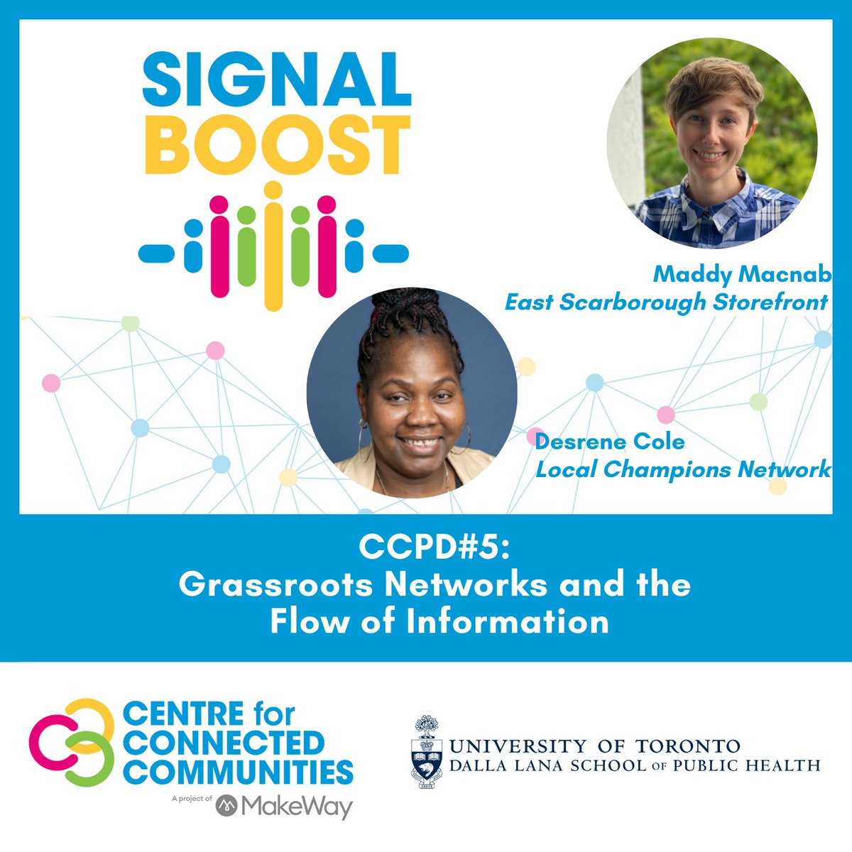 OpenlyConnected's tweet image. The fifth episode of Signal Boost CCPD podcast is now available! In this episode, we look into the community-level impact of the pandemic and learn how networks of grassroots leaders, partners and institutions impact each other.

More at our blog:

ow.ly/tppS50GQZf0