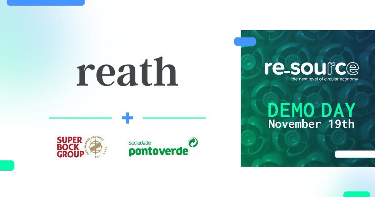 Check out the projct we've been scoping with Portugal's most popular beer brand, Super Bock Bebidas, and the Sociedade Ponto Verde tomorrow (November 19) @ re_source Demo Day. Register to attend online at resource-innovation.com/2021-edition/d…