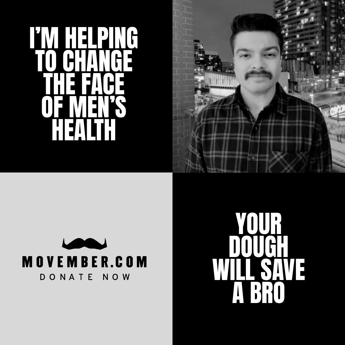 RyderzofRohan's tweet photo. Another year, another Mo!

Donate to my Movember page here: https://t.co/AQW5u7QbXF

#Movember #Movember2021 https://t.co/IkImvKkfnt