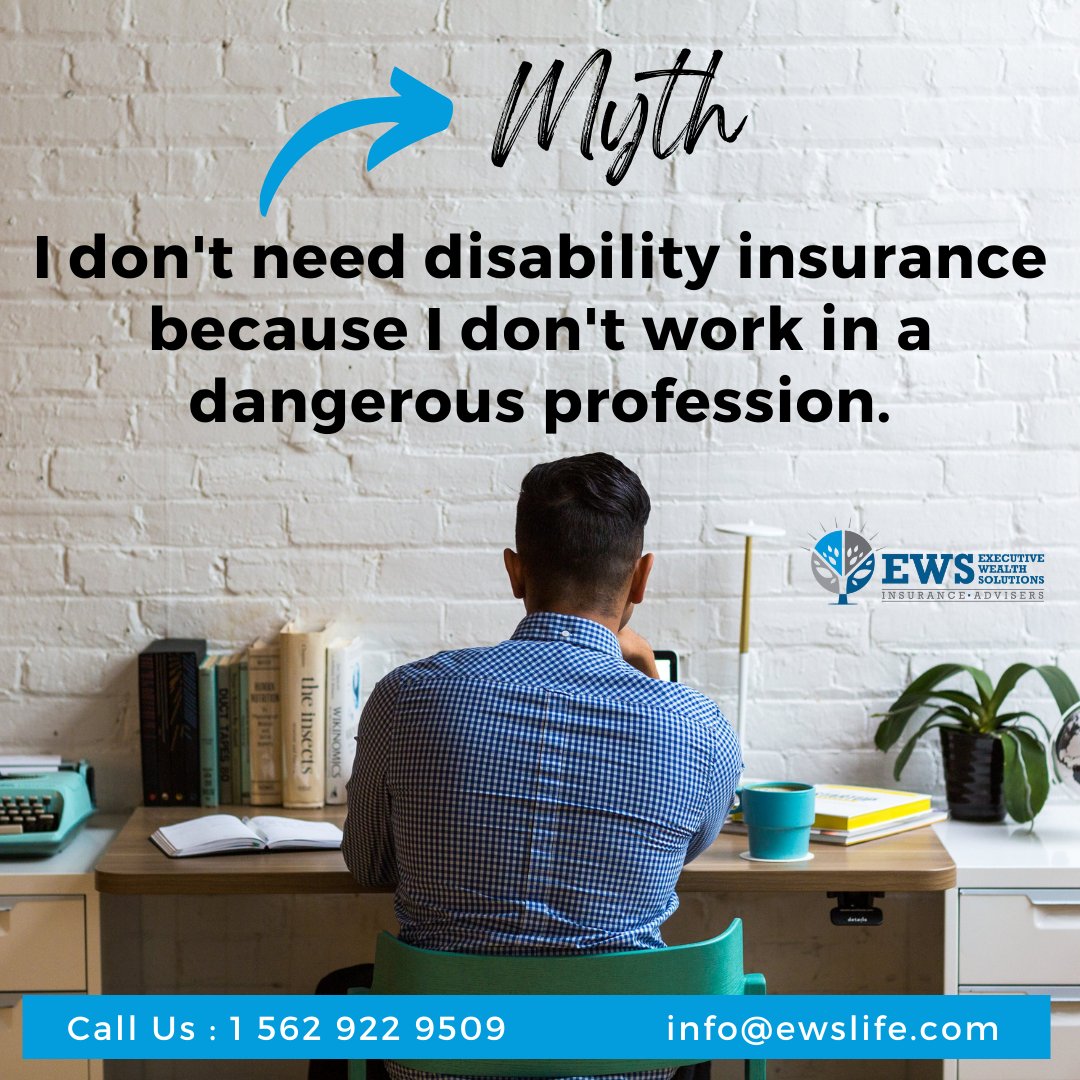 ewslife's tweet photo. π‘ Did you know that illnesses not accidents account for most disabilities that keep people out of work? π If you were sick or injured and unable to work, #disabilityinsurance would replace a portion of your paycheck until you could again.
#ewslife #thescplan #planahead https://t.co/fiLZwlGilZ